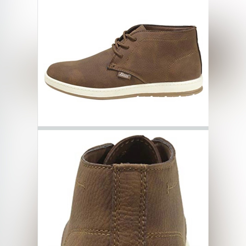 Men Chukka Shoe Boot business casual dress vegan leather classic wedding office - Picture 6 of 16